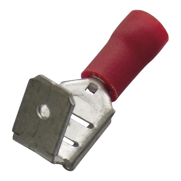Haupa Vlaksterkerhuls met aftakking rood PVC geïsoleerd 0
