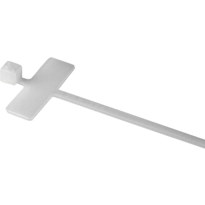 Hellermann Tyton Bundelband met markeerplaat 100x2