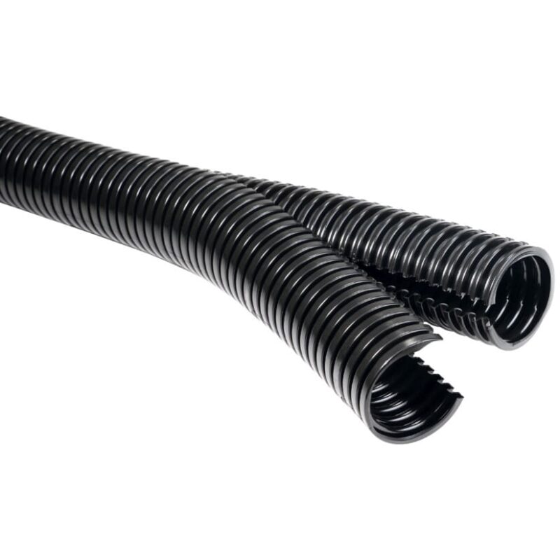 Hellermann Tyton Kunststof beschermslang PA6 open uitvoering ø16mm rol 50m 166-11802