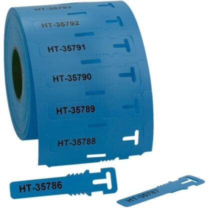 Hellermann Tyton Markeringsschild ladderformaat loop-versie 12x74mm blauw 556-80586