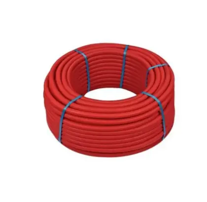 Henco Meerlagenbuis met mantelbuis Henco RIXc 20x2mm rood flexibel 100m 100-R20MR