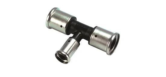 Henco Persverloop-T kunststof 75/6x63/4.5x75/6mm FFF (drink)water Henco PVDF 10PK-756375