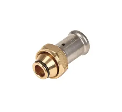 Henco Persaansluitkoppeling messing met euroconus 20/2mm x 3/4" FF (drink)water Henco 19P-2005