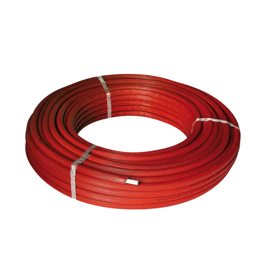 Henco Geïsoleerde meerlagenbuis 6 mm Henco 32x3mm rood flexibel 25m 25-ISO4-32-RO