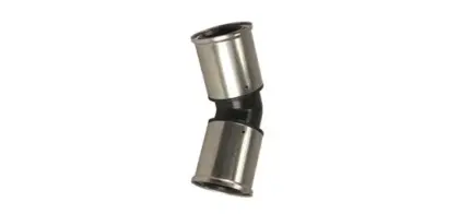 Henco Persknie kunststof 75/6mm FF 45° (drink)water Henco PVDF 27PK-7575