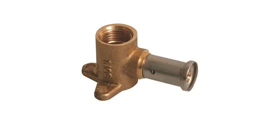 Henco MES SANITAIR MUURPLAAT BINNENDRAAD KORT16X1/2 Henco 2P-1604K