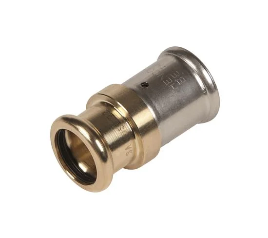 Henco Persovergangsstuk messing 20/2mm x 15mm pers (drink)water Henco 36P-2015P