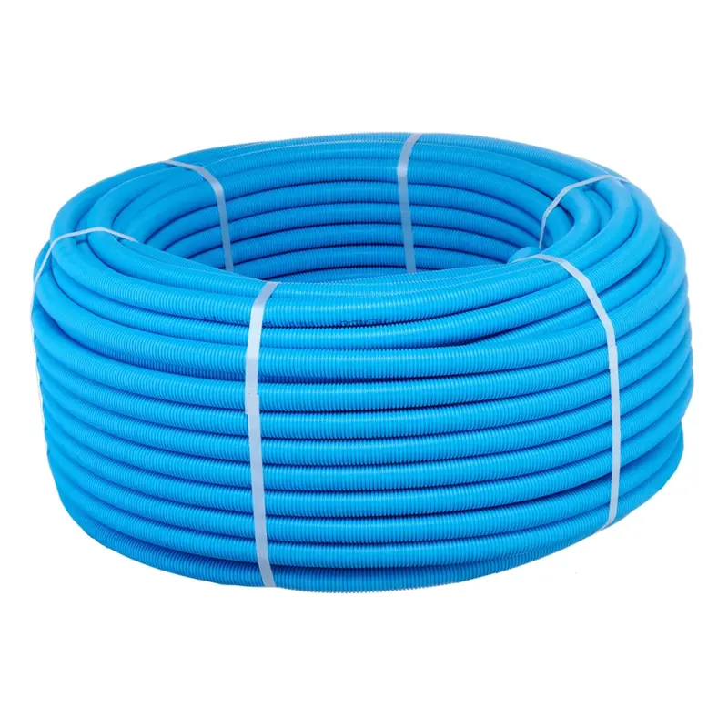 Henco Meerlagenbuis met mantelbuis Henco 26x3mm blauw flexibel 50m 50-026MB