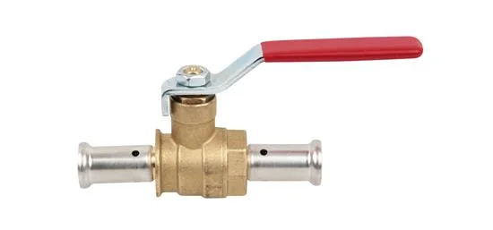 Henco Kogelkraan met volle doorlaat DN 20mm pers-pers Henco BAP-H2020