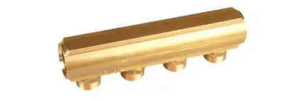 Henco Verdeler voor CV messing Henco 1" + 3 x 1" VEK-060503-Z