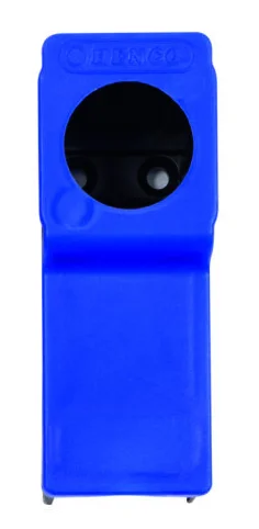 Henco MES WALL BOX 1x BLAUW 1/2FX16mm PRESS Zonder bevestigingsprofiel Henco WBP-1604-BL