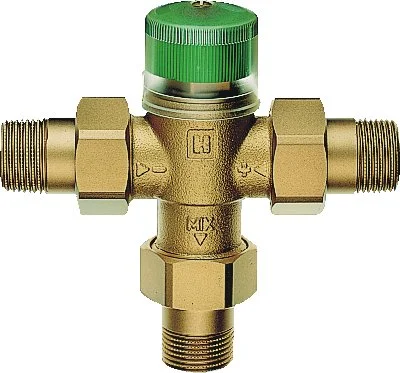 Honeywell Home Driewegmengkraan Honeywell Home WATER 3/4" messing buitendraad TM200 TM200-3/4A