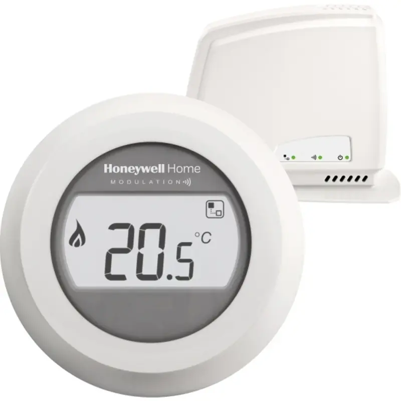 Honeywell Home Ruimteklokthermostaat Honeywell Home Round Connected weekklok klasse IV Y87RFC2032