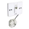 Honeywell Home Muurplaat met voedingstransfo voor Evohome wifi kamereenheid ATP921 ATF600