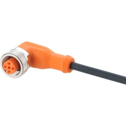 IFM Contrastekker haaks M12 5-polig AC/DC Siliconenvrij
