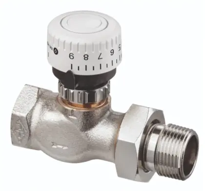 IMI Heimeier Radiatorkraan IMI Heimeier Mikrotherm recht 0122-04.500