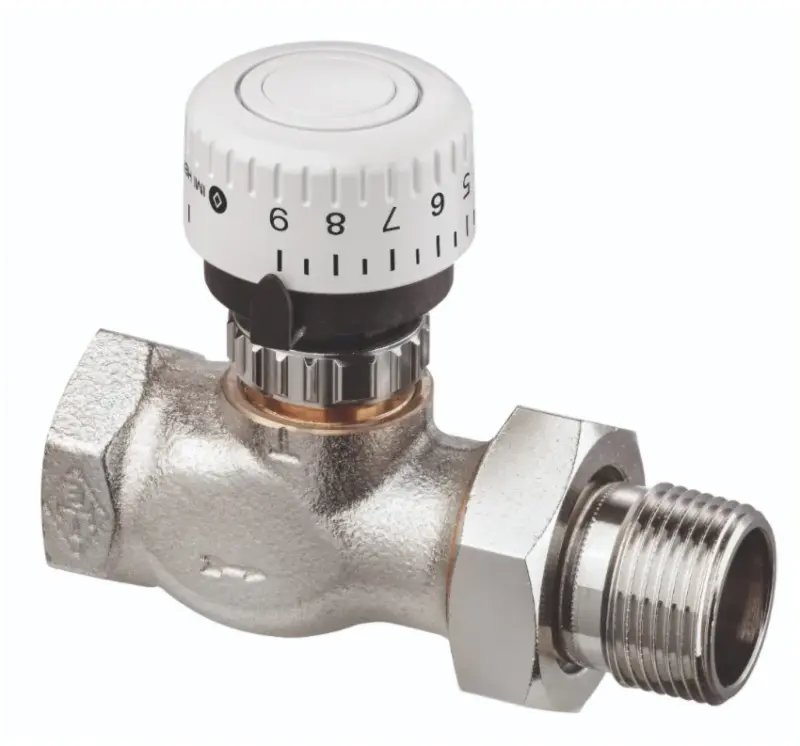 IMI Heimeier Radiatorkraan IMI Heimeier Mikrotherm recht 0122-04.500
