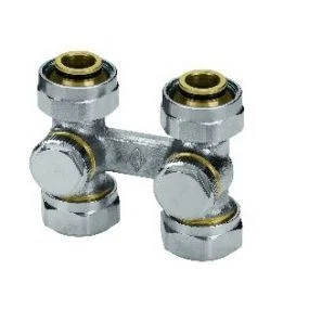 IMI Heimeier H-onderblok IMI Heimeier Vekotec 3/4" ek 3/4" ek 0552-50.850