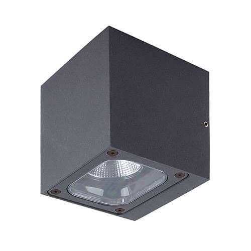 INDIGO KUBO 2x6W 3000K 30° IP54 Antraciet OU334WW24
