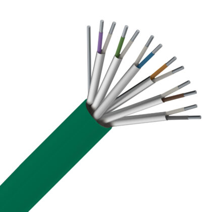 INSTALLATIEKABEL TEL AFGESCH GROEN CCA S1D2A1 6P0