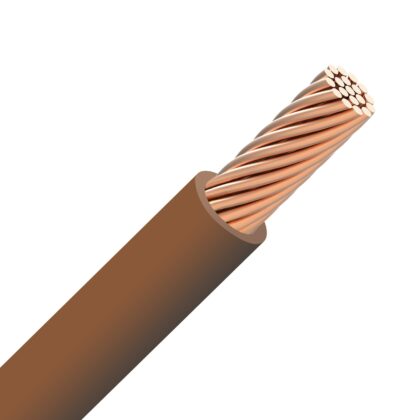 INSTALLATIEKABEL VOB H07V-R draad PVC samengeslagen 750V Eca 70°C Eupen Bruin 10mm² V0B10M-R-ECA R 100