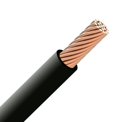 INSTALLATIEKABEL VOB H07V-R draad PVC samengeslagen 750V Eca 70°C Eupen Zwart 10mm² V0B10N-R-ECA R 100
