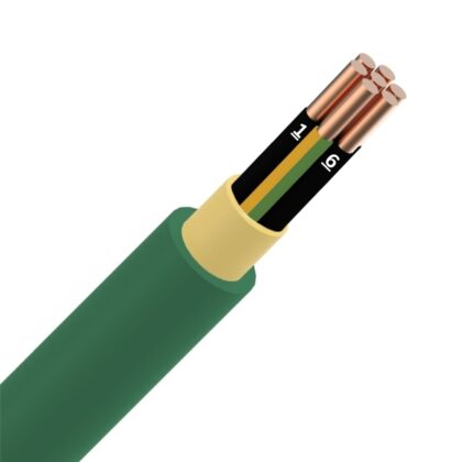 INSTALLATIEKABEL XGB installatiekabel XLPE/LS0H 1kV Cca s1d2a1 multi groen 7G1