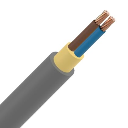 INSTALLATIEKABEL XVB installatiekabel XLPE/PVC 1kV Cca s3d2a3 grijs 2X16mm² XVB2X16-CCA B 1000