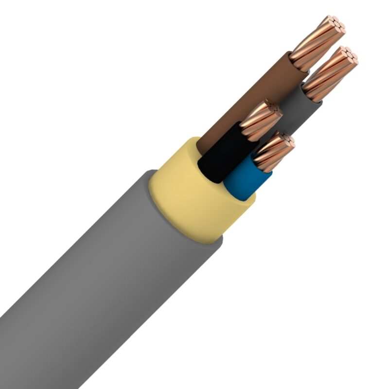 INSTALLATIEKABEL XVB installatiekabel XLPE/PVC 1kV Cca s3d2a3 grijs 4X25mm² XVB4X25-CCA B 1000