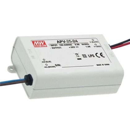 INTEGRATECH LED voeding 24VDC 25W IP30 APV-25-24