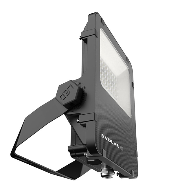 INTEGRATECH LED Projector Evolve2 25W 3000K 120gr zwart ENEC EV25B1203