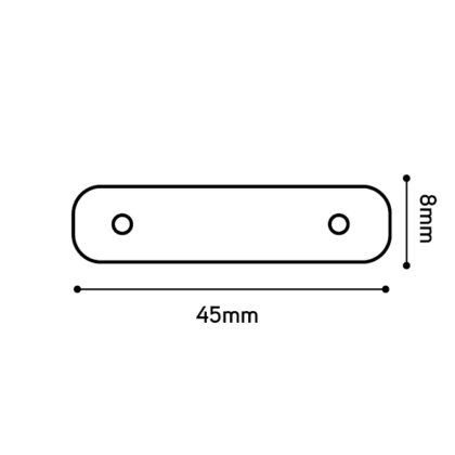INTEGRATECH Rechte koppeling voor SLF2525/3535-profiel - verpakt per 5st LCSLF2535