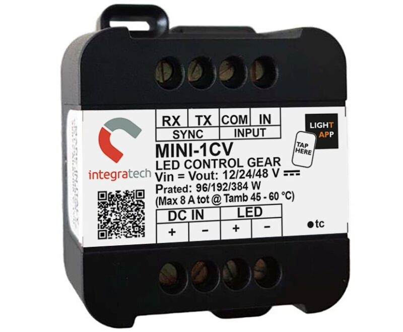 INTEGRATECH Controller mono-color 12-48V 0/1-10V MINI-1CV