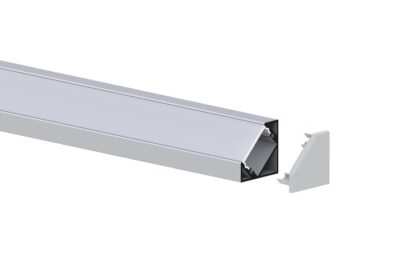 INTEGRATECH Kit wit performax hoek 20x20 opaal in cover 3m PR-PERCO2020W-O3