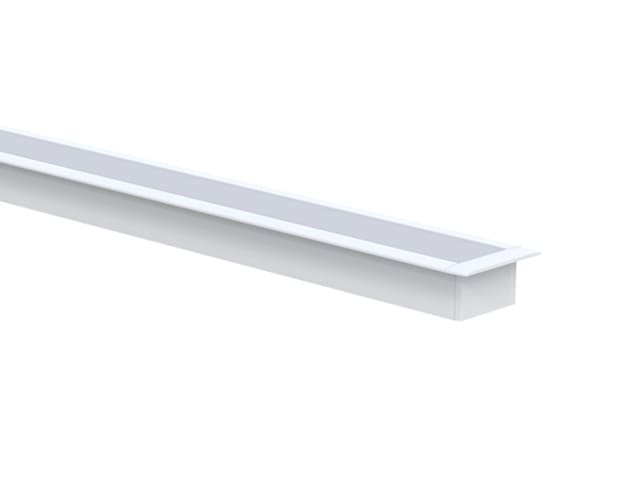 INTEGRATECH Kit wit performax inbouw 28x12 opaal cover 3m PR-PERRE2812W-O3