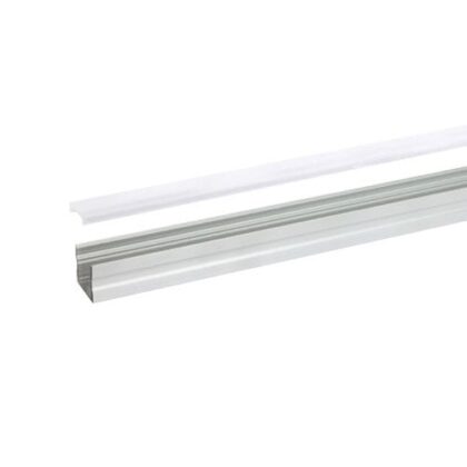INTEGRATECH Led profiel SL15 in geanodiseerd aluminium AL6063. Complete kit met ledprofiel 2 SL15A-M2