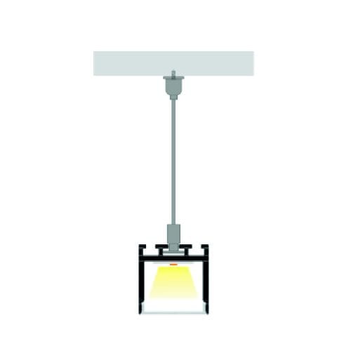 INTEGRATECH Pendelset 2m voor profiel SLF2525/SLF3535 SLF2525SUS