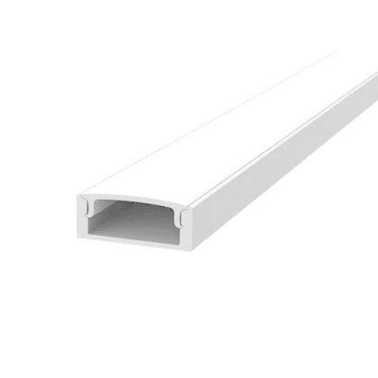 INTEGRATECH Led profiel SLW8 in geanodiseerd aluminium AL6063 met witte poedercoating RAL901 SLW8W-M2