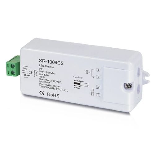 INTEGRATECH Drukknopsturing PWM 1x8A 12-36VDC SR-1009CS