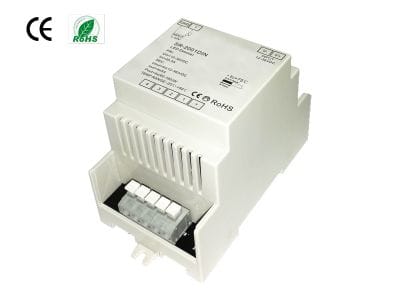 INTEGRATECH 1-10V dimmer mono-color 12-36VDC 4x5A DIN-rail SR-2001DIN