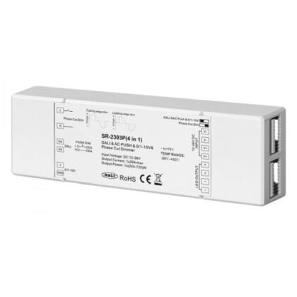 INTEGRATECH Controller mono-color TRIAC/1-10V/DALI/Push 1x20A SR-2303P4IN1