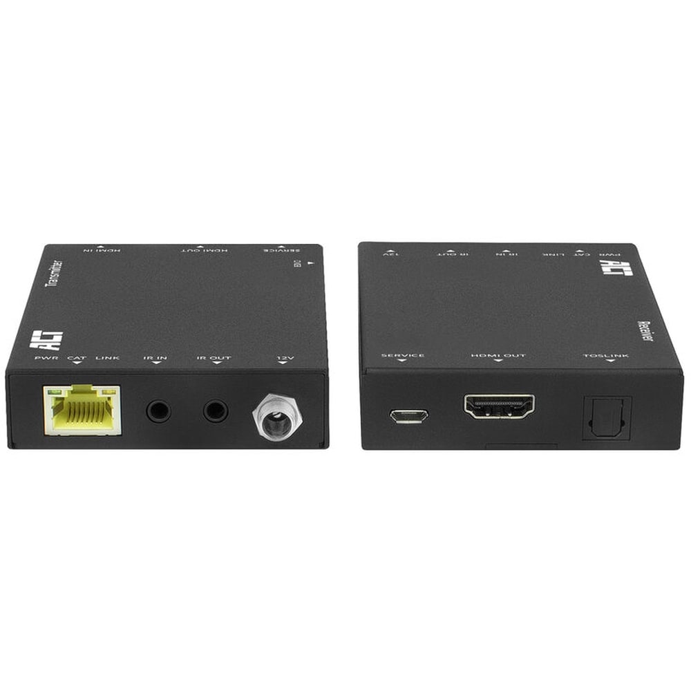 INTRONICS ACT 4K HDMI 2.0 extender set over CAT6 UTP with IR support