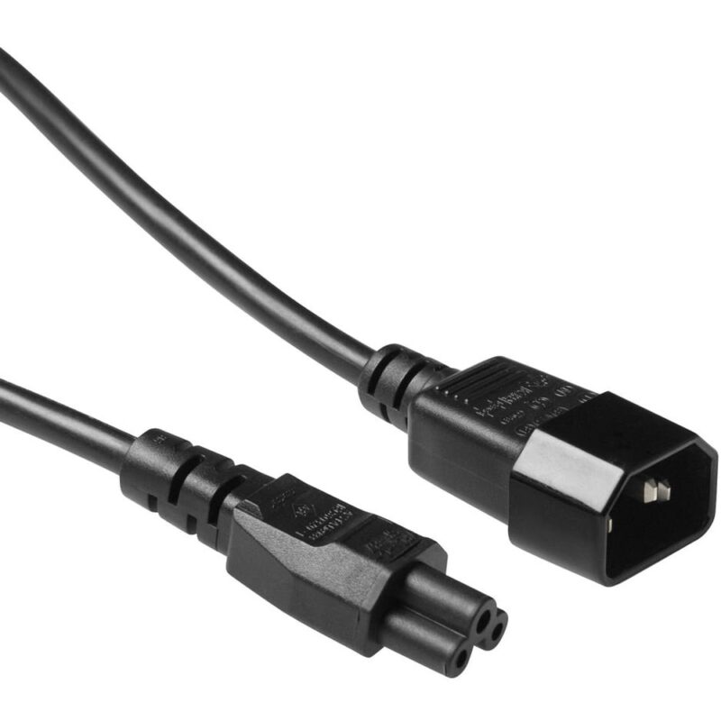 INTRONICS ACT C14 naar C5 zwart 2.00 m AK5028