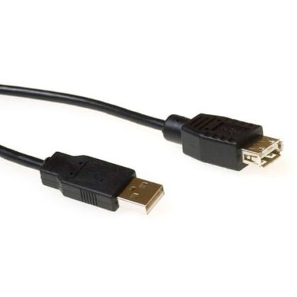 INTRONICS ACT USB 2.0 A male - USB A female zwart 5