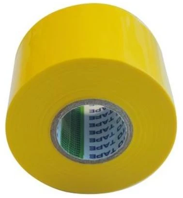 Nitto 21A kleefband 50 mm (rollengte 20m) - geel - prijs per rol - isolatietape voor HVAC