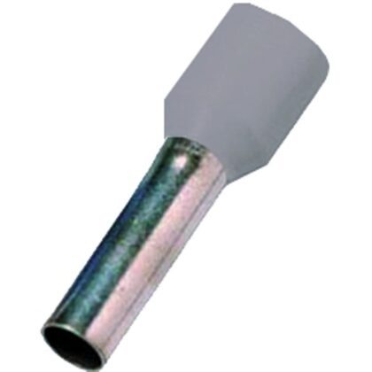 Intercable tools Geïsoleerde adereindhuls DIN46228 4mm² 12mm grijs 180795