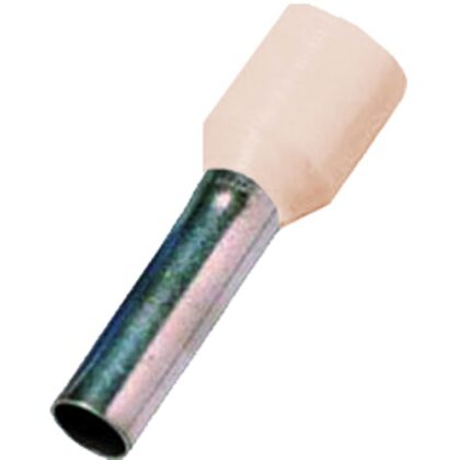 Intercable tools Geïsoleerde adereindhuls DIN46228 10mm² 12mm ivoor 181505