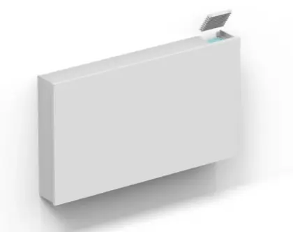 Jaga Ventilatorconvector wandopbouw Jaga Briza 12 Plug&Play 550x1250mm 2374W(45/40) 1307W(35/30) BZMW05512512FPD01