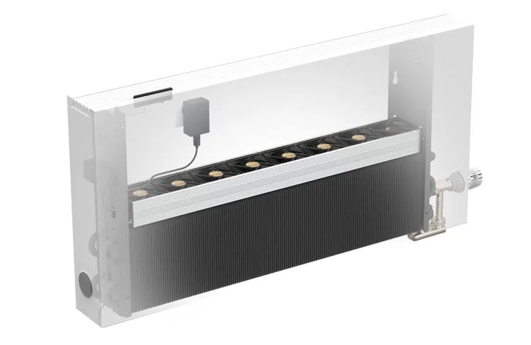 Jaga Ventilatorconvector wandopbouw Jaga Strada Hybrid 500x1400mm T11 STRW0.05014011/HYB