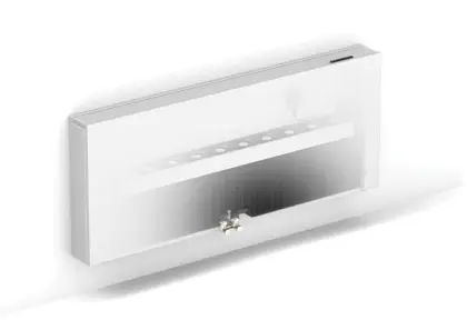 Jaga Ventilatorconvector wandopbouw Jaga Strada Hybrid MM 350x1200mm T16 STRW003512016MMHYBSW